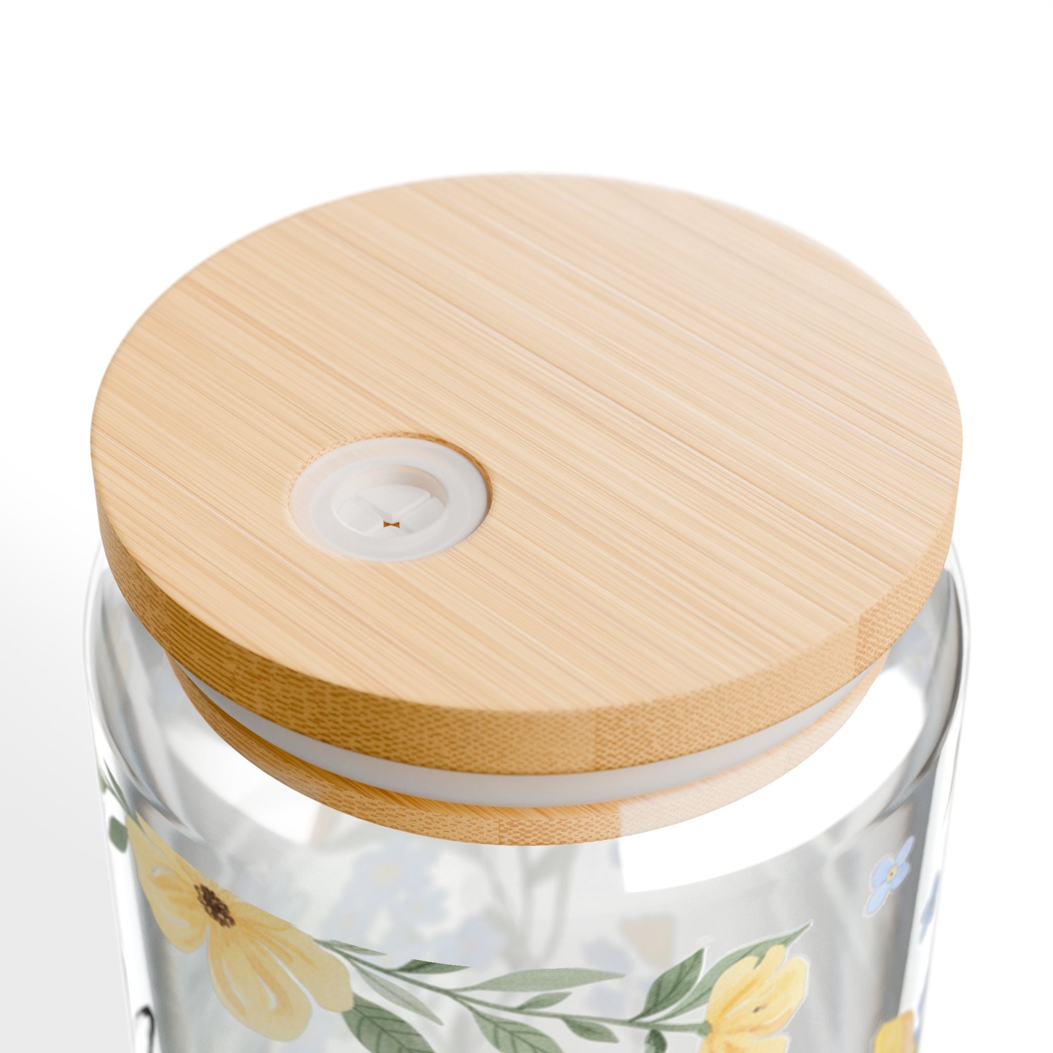 Mama floral sipper glass | 16oz