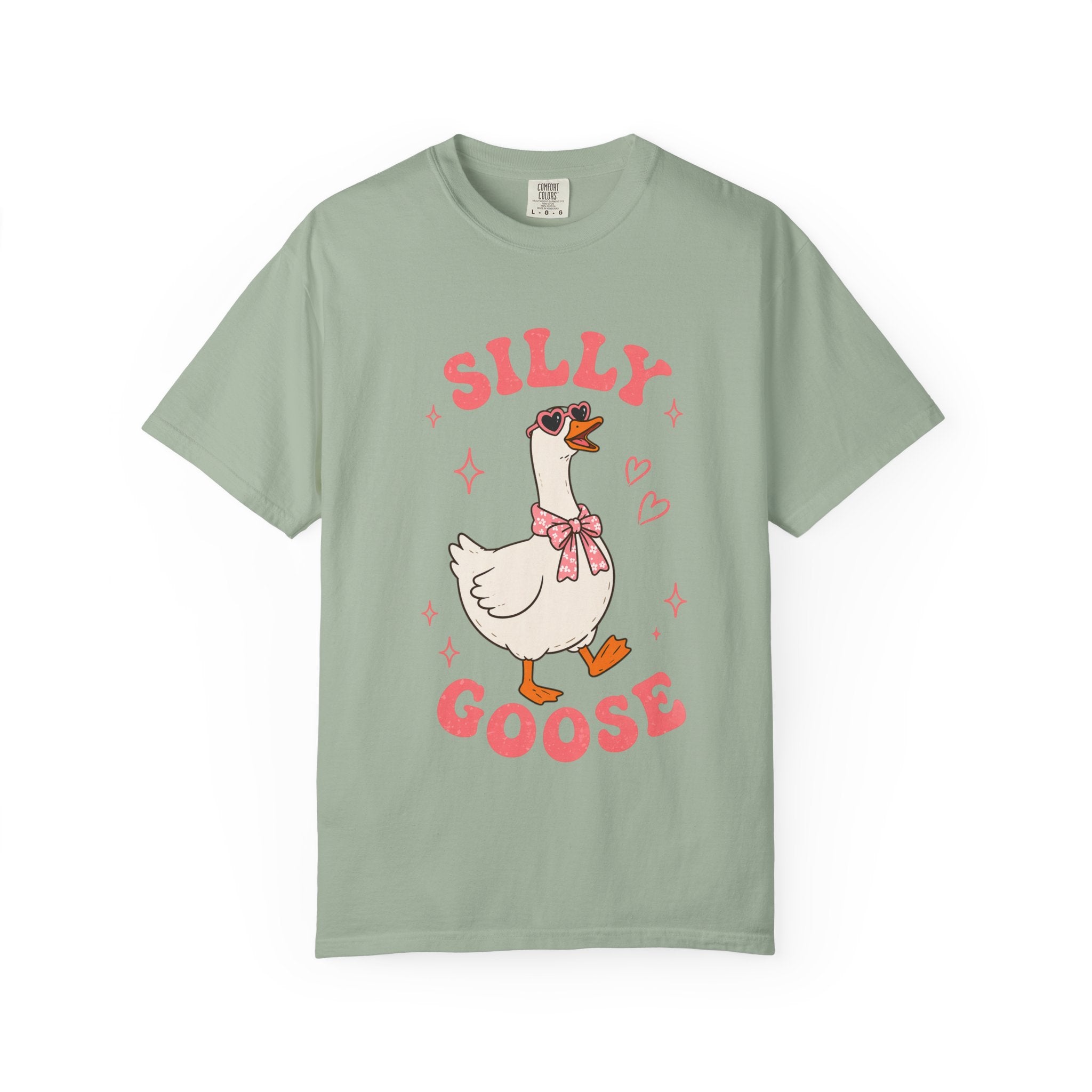 Silly Goose T-shirt | Cute Cartoon Goose Illustration