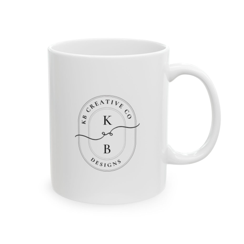 Minimal Line Art Ghost Mug | Ceramic Coffee Cup