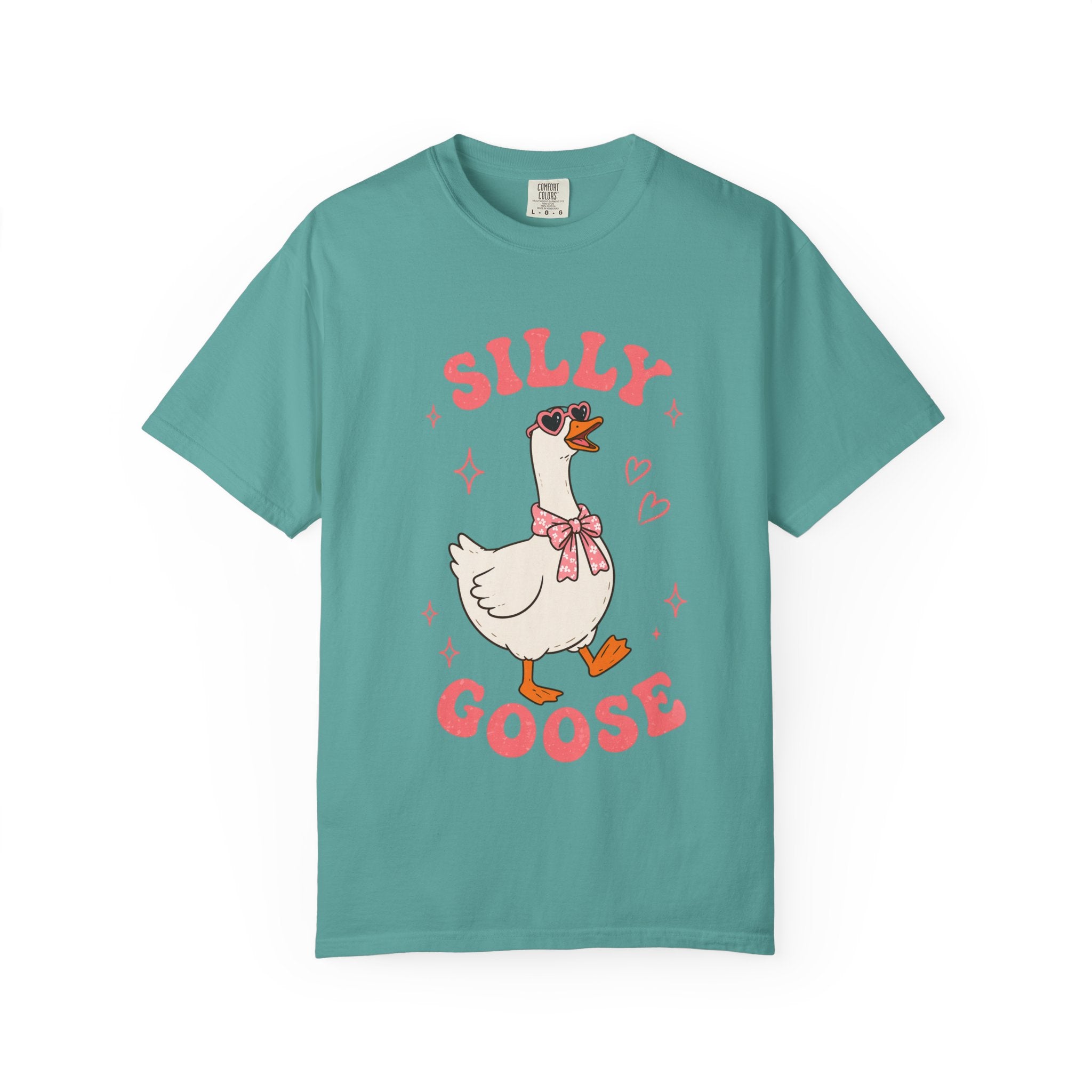 Silly Goose T-shirt | Cute Cartoon Goose Illustration