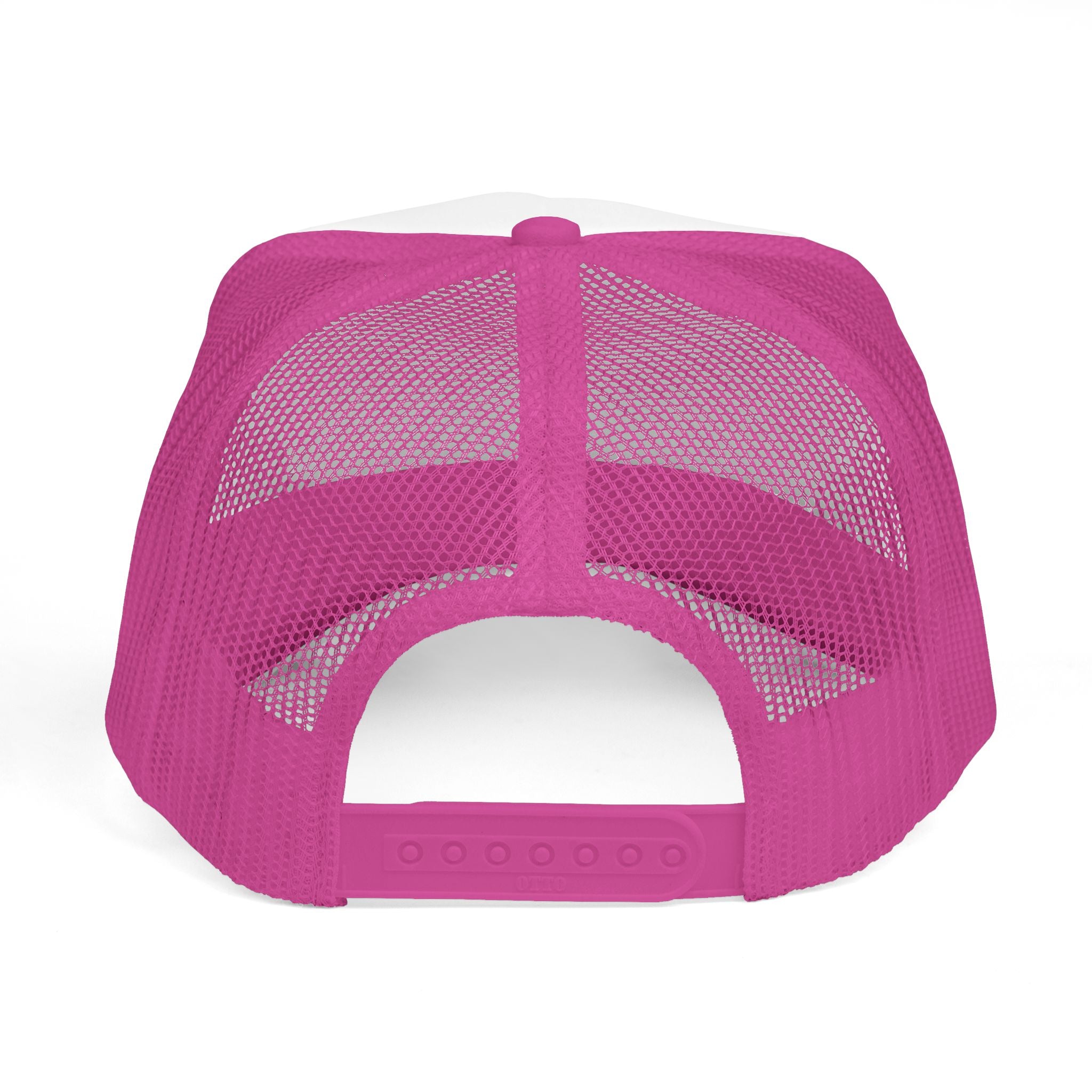Pink 'Local' Script Trucker Cap | Embroidered Mesh Truckers