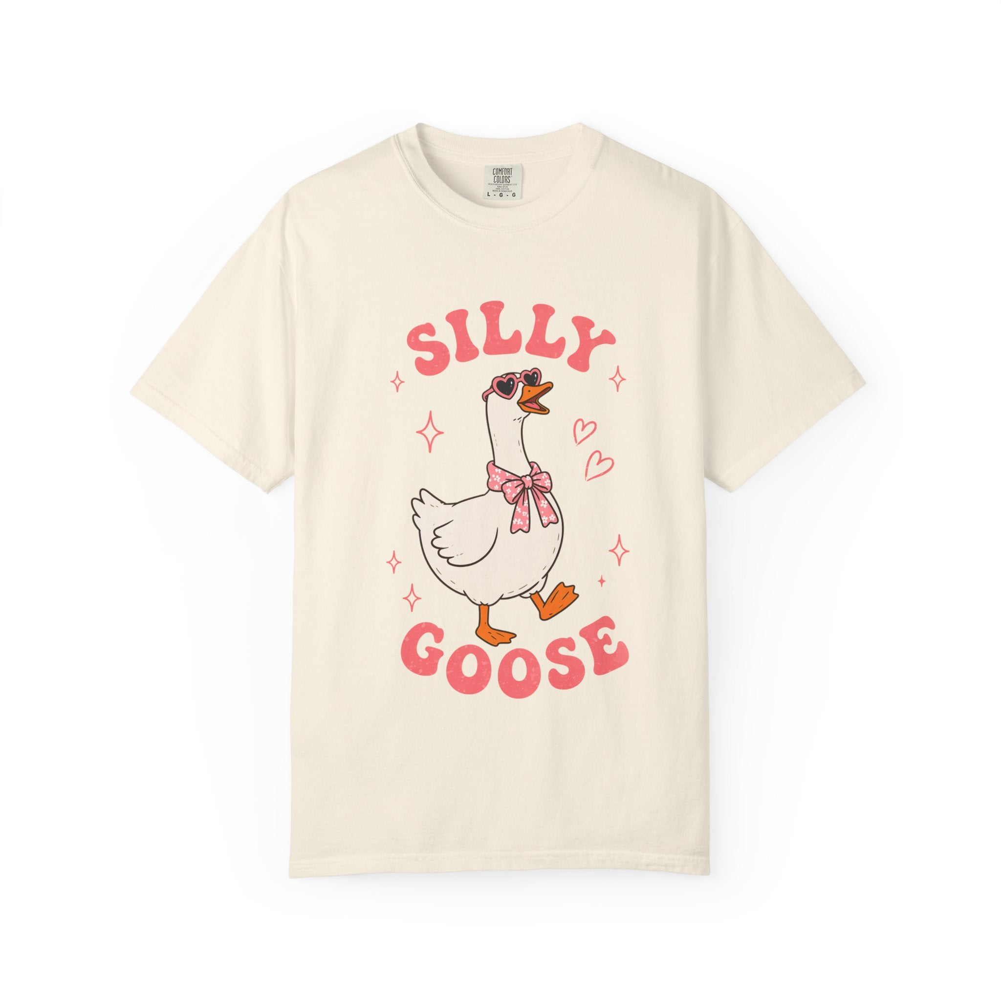 Silly Goose T-shirt | Cute Cartoon Goose Illustration