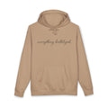 everything hallelujah Hoodie | Script Text Christian Faith Hoodie