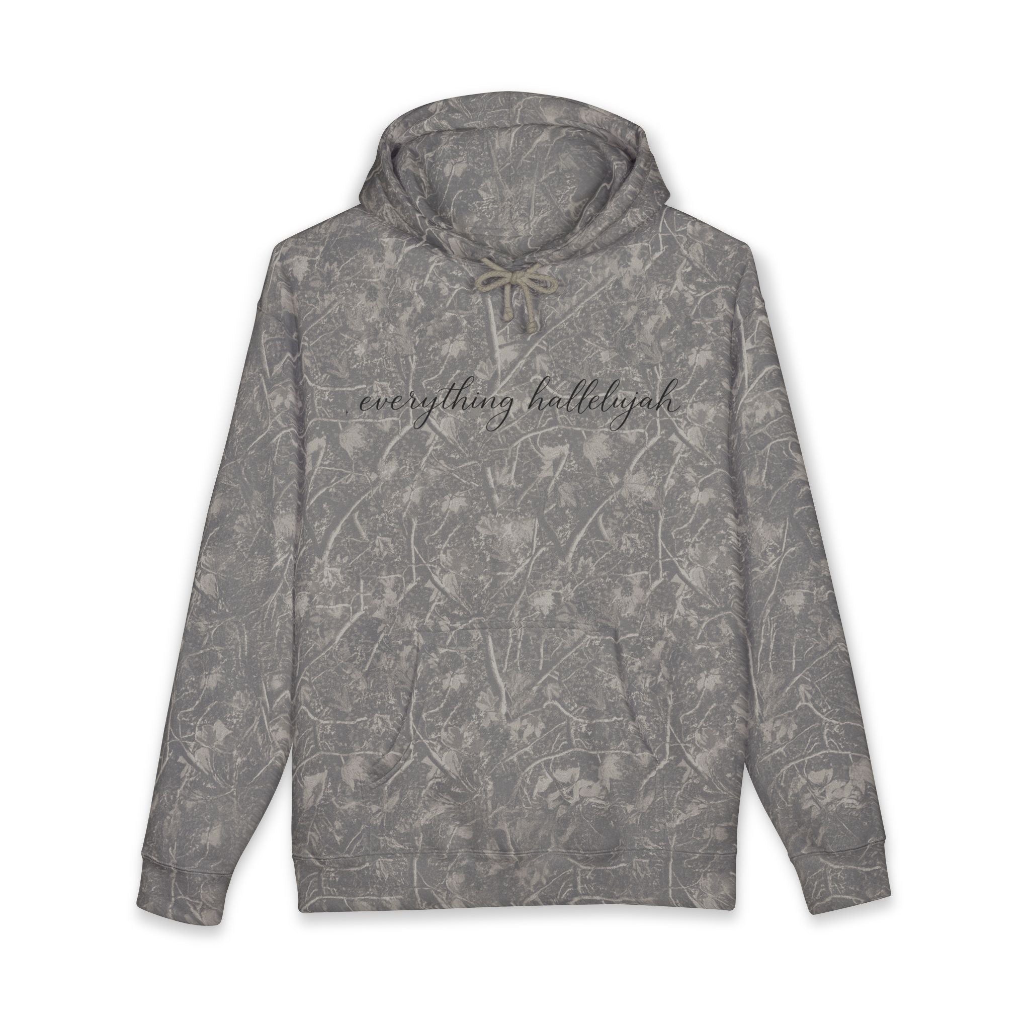 everything hallelujah Hoodie | Script Text Christian Faith Hoodie