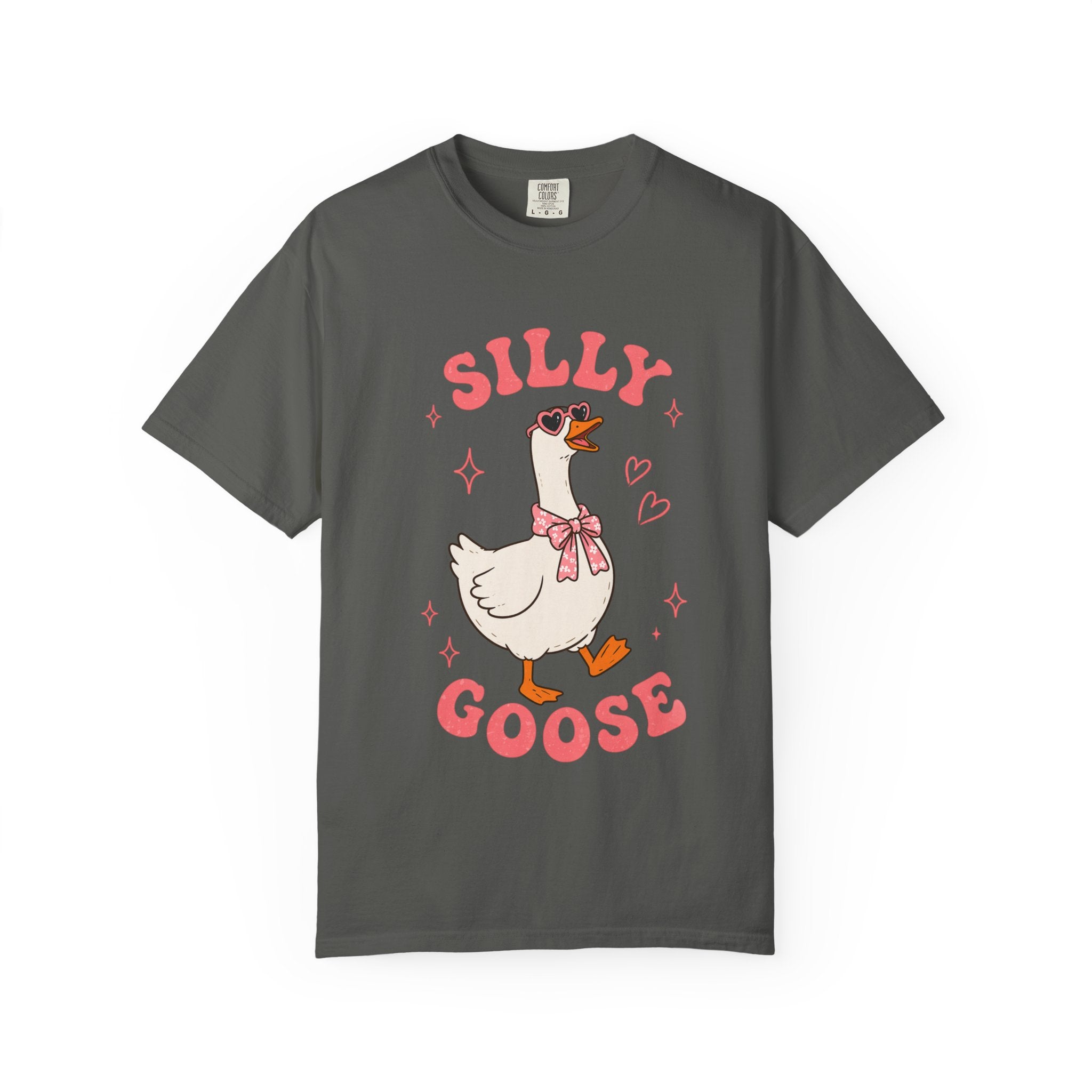 Silly Goose T-shirt | Cute Cartoon Goose Illustration