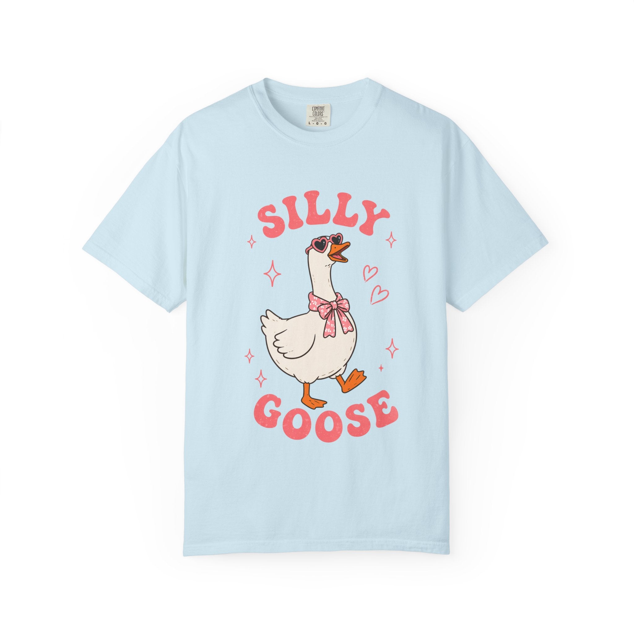 Silly Goose T-shirt | Cute Cartoon Goose Illustration