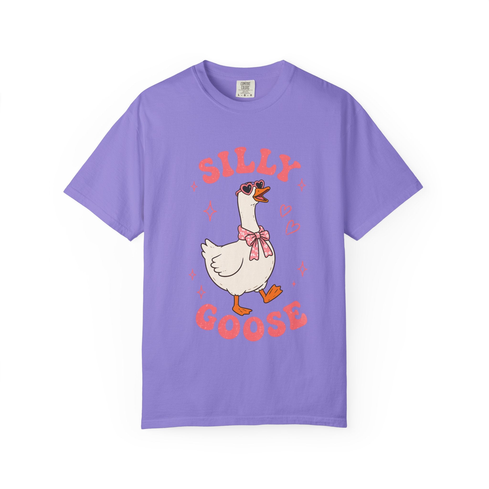 Silly Goose T-shirt | Cute Cartoon Goose Illustration